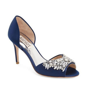 Badgley Mischka Candance Navy